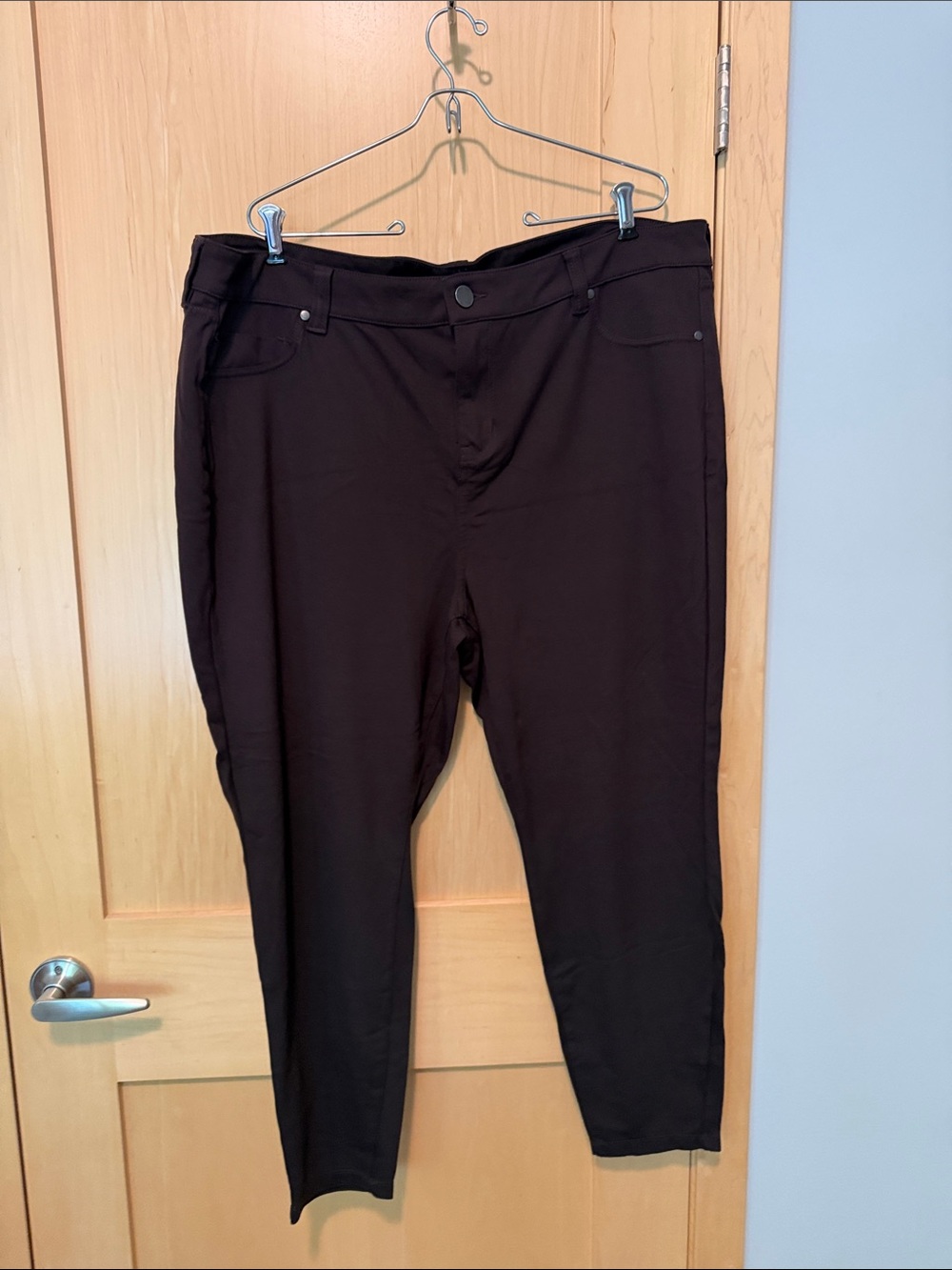 Liverpool Madonna Dark Brown Skinny Pant